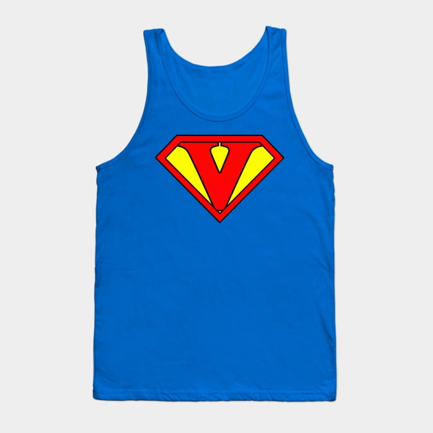 Vegan Superhero Tank Top by BearPlate